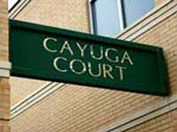 Image of Cayuga Court Sign in Middleton WI